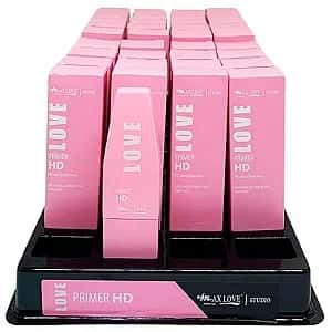 Primer HD Pré Maquiagem Facial Max Love Atacado Box 36 Unidades ML222