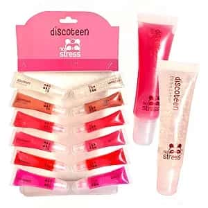 Discoteen - Brilho Labial No Stress Bisnaga HB103932 - 12 Un Atacado para Revenda