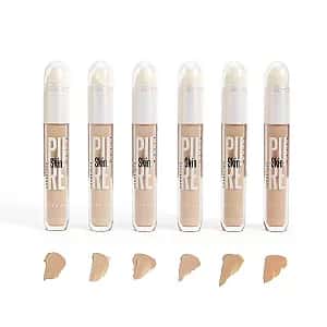 Kit 06 Unidades Corretivo Líquido Matte Pure Skin Vivai 1029 Cores 01 ao 06 Atacado para Revenda