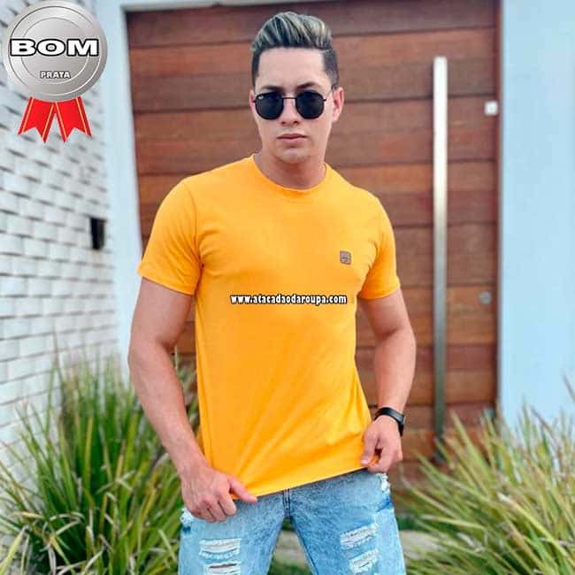 Camisa Algodão Lisa Atacado