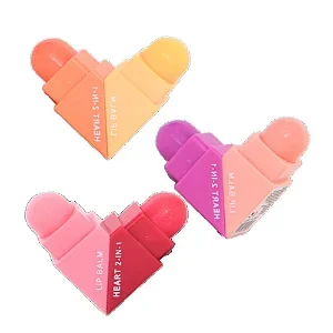Sarah's - Lip Balm Heart 2in1 6 cores S8168 - 3 Und ( Validade: 05/26 ) Atacado para Revenda