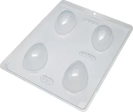 Forma de Acetato Especial Ovo 50g Liso - Ref. 846 - BWB Atacado para Revenda
