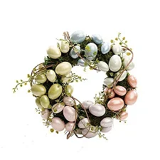 Guirlanda de Ovos Coloridos - 1 unidade - Cromus - Rizzo Atacado para Revenda