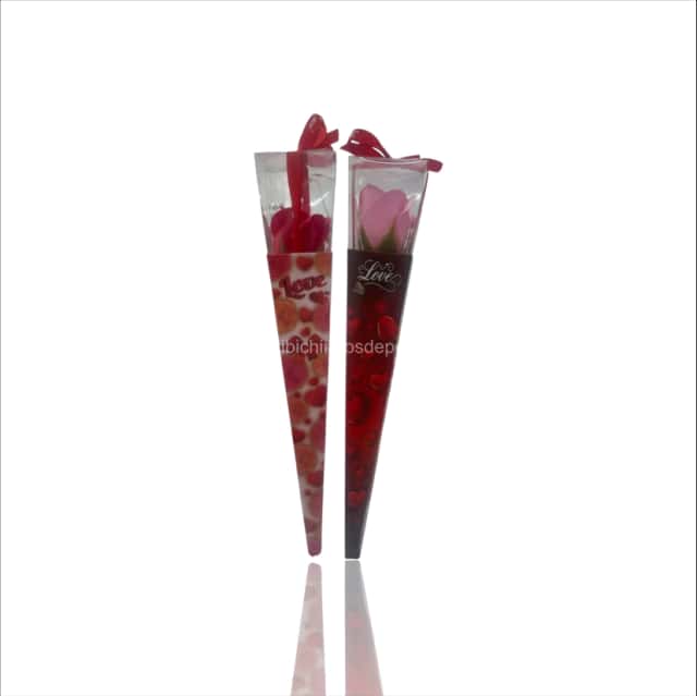 Kit Flor Artificial Botão com Luz 30 cm (6 pçs) Atacado