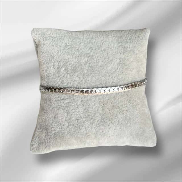 PULSEIRA PRATA FITA DETALHADA Atacado