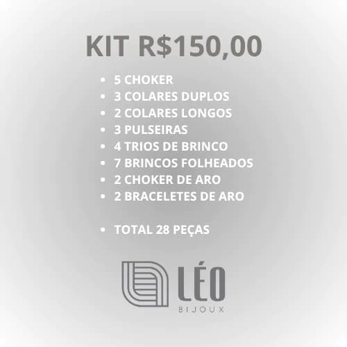 KIT 150,00 TRADICIONAL Atacado