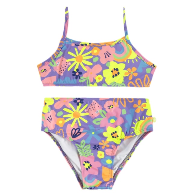 Kit 6 Conjunto Biquini Splash Sublimado do 4 ao 8 Boca Grande Atacado