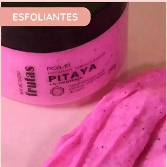Kit C/12 Esfoliante Corpo e Rosto Frutas Poran Atacado
