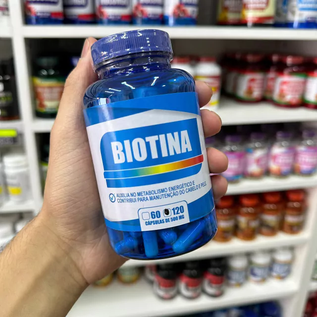 KIT C/6 ENCAPSULADOS BIOTINA ATACADO