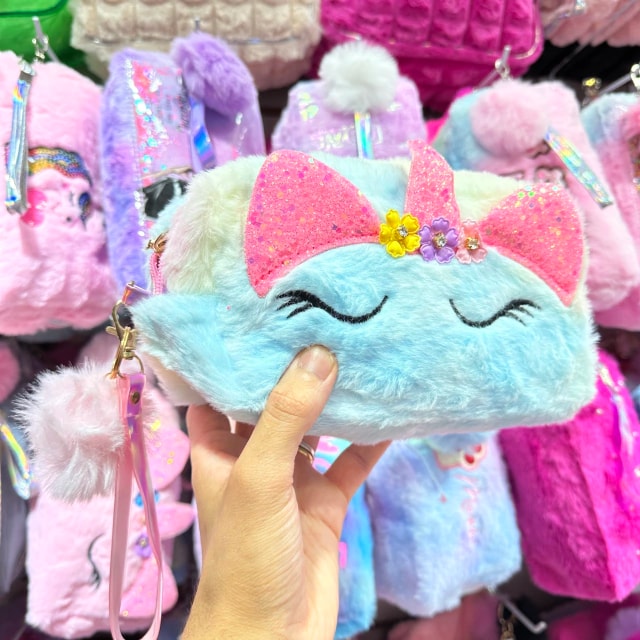 Kit C/12 Necessaire / Estoque Kawaii Fofo Pelúcia Atacado Importadora