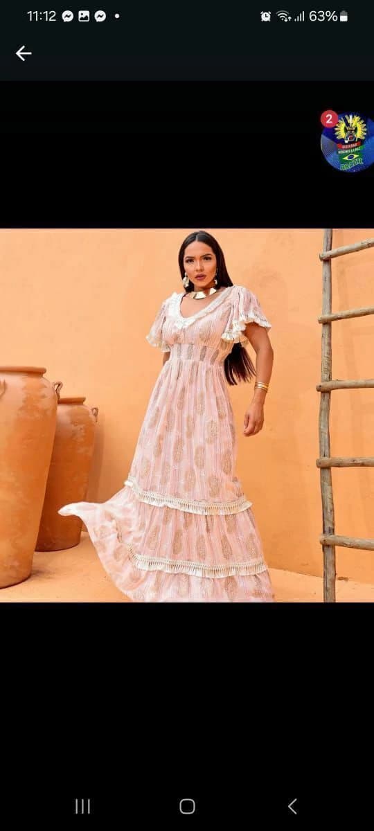 Vestido 9074 Atacado