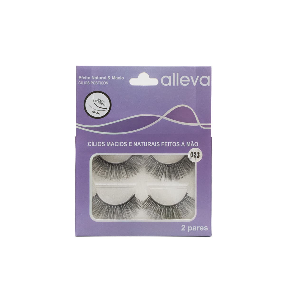 Cílios Postiços Par com 2un Mod.10-5 Alleva
