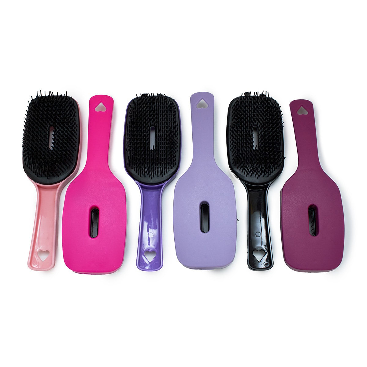 Escova de Cabelo Raquete Vazada