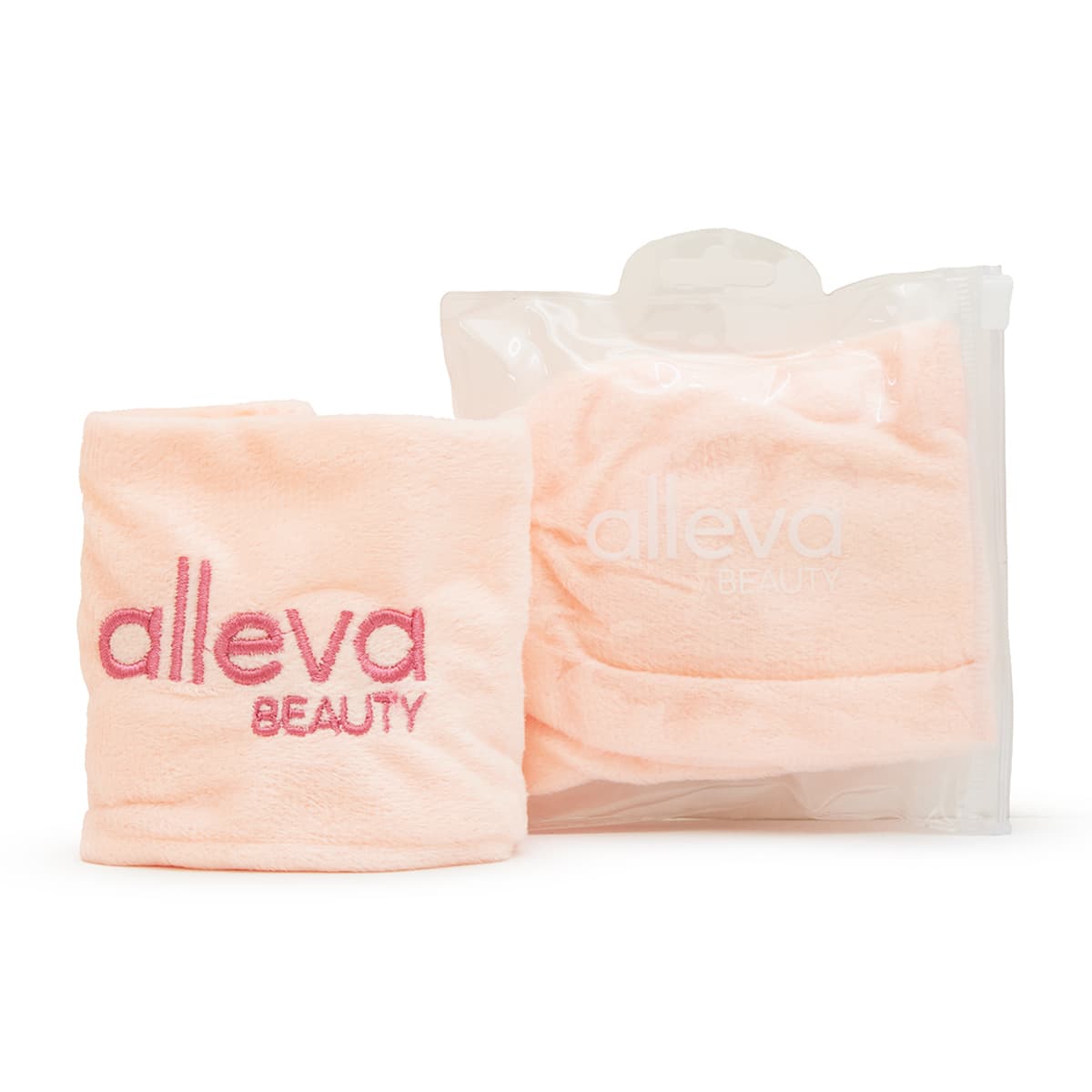 Faixa para Cabelo Branca De Poliester Alleva