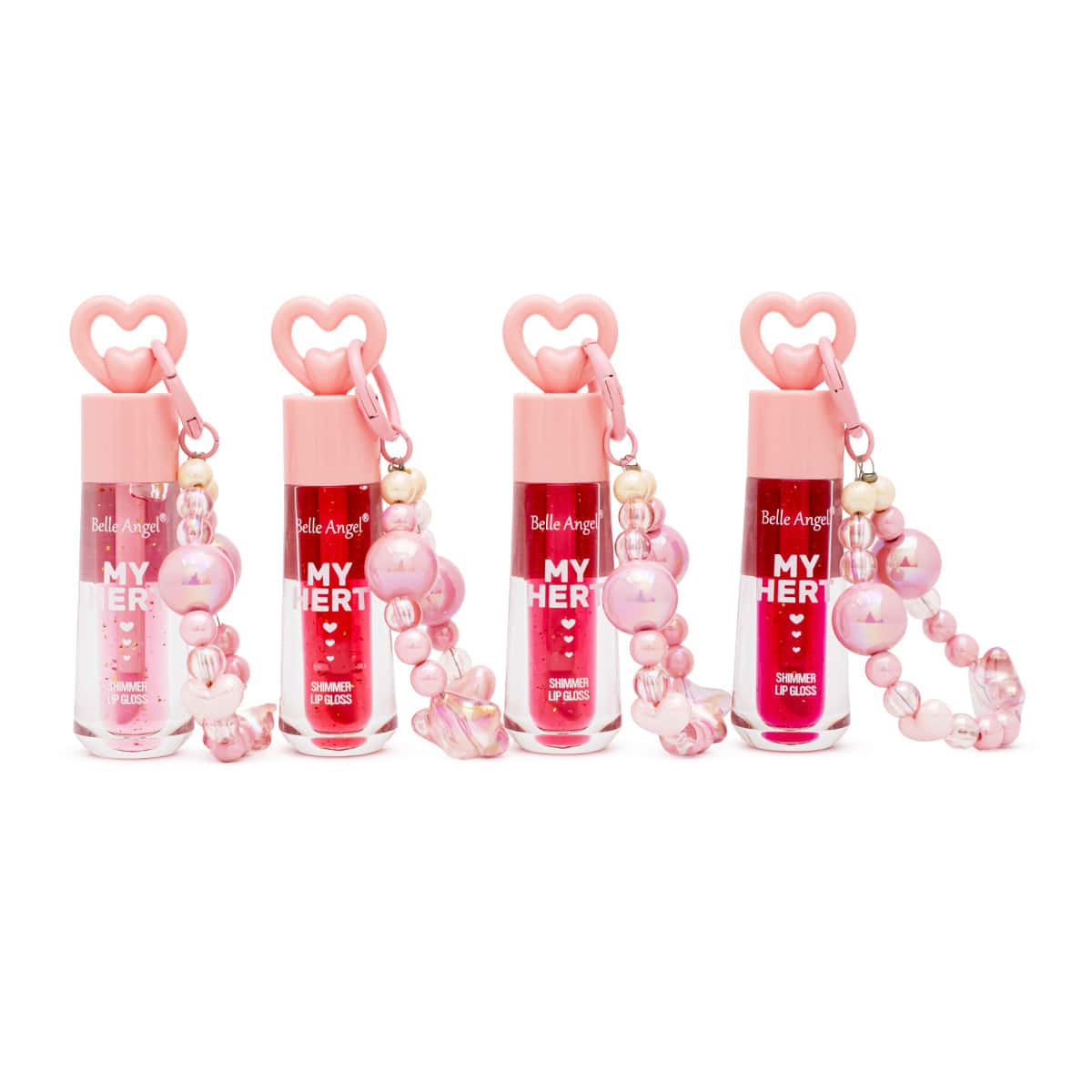 Lip Gloss My Heart Cor 1 a 4 de 6ml Belle Angel