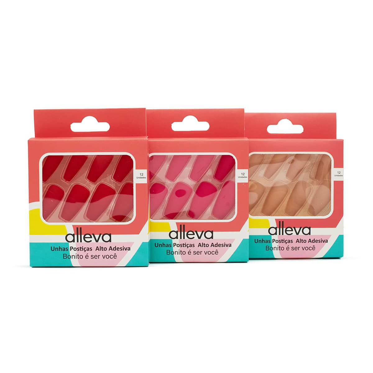 Unha Postiça Bailarina Mod. AL07-6-2 Alleva