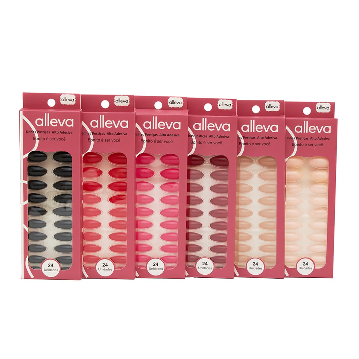 Unha Postiça Oval Mod. AL30-6-4 Alleva