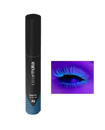 8131 MASCARA DE CILIOS AZUL NEON 3G Atacado