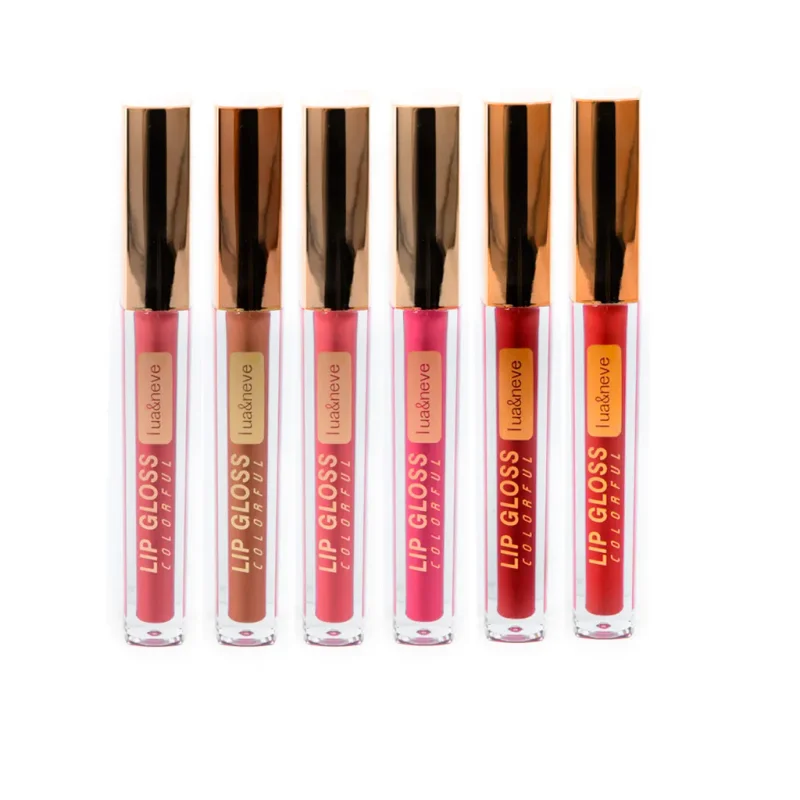 Lip Gloss Colorful Cor 1 a 4 Lua e Neve