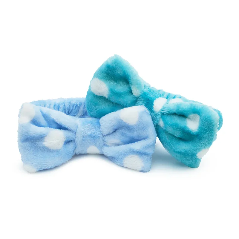 Faixa de Cabelo Para SkinCare e Maquiagem- Bolinhas