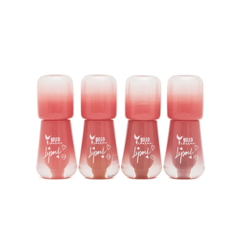 Lip Gloss Oil Cor 01 a 04 de 3ml Bello Charme