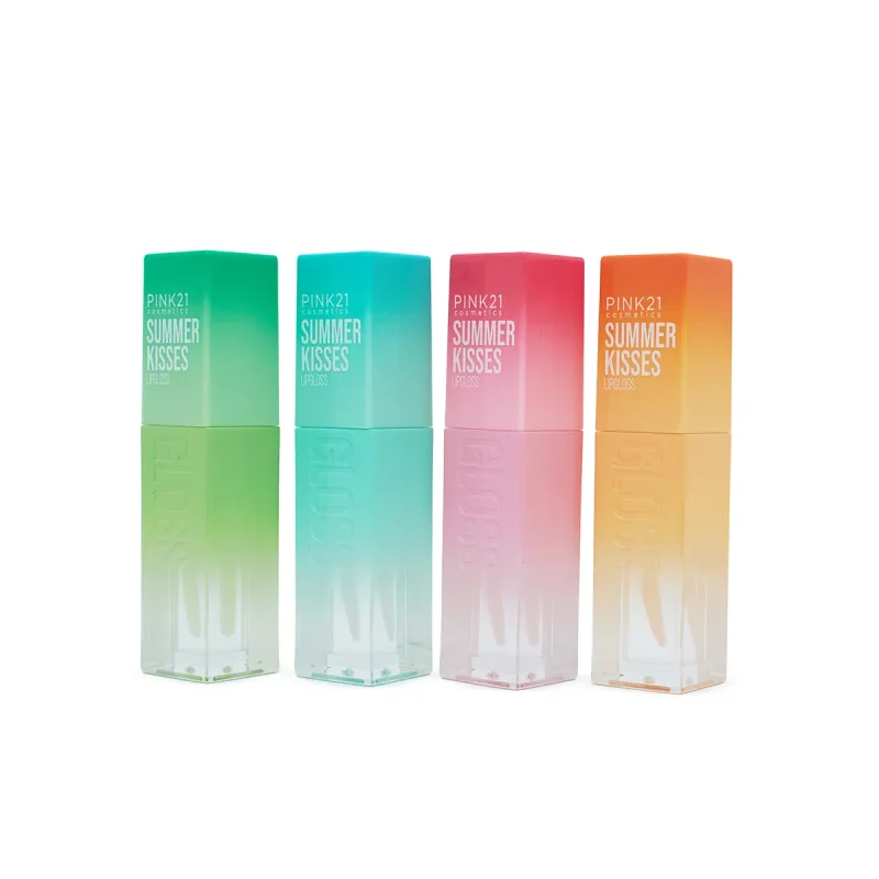Lip Gloss Summer Kisses Cor 1 a 4 10ml Pink 21
