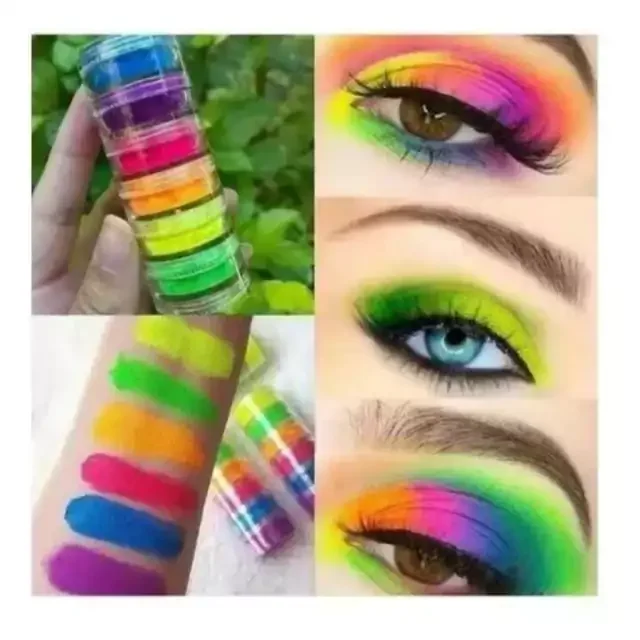 Kit C/6 Torres de sombra néon Carnaval 2025 Atacado