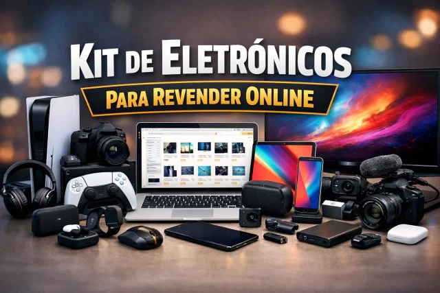 KIT 4 PARA REVENDER ONLINE - (ITENS NA DESCRIÇÃO) Atacado