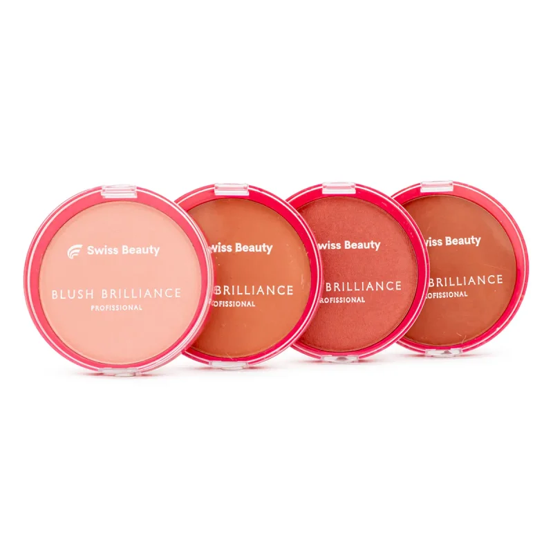 Blush Brilliance Cor 01 a 04 10g 24un Swiss Beauty