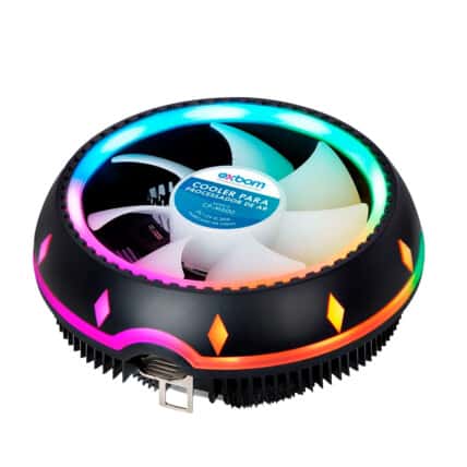 Cooler para Processador Universal com Led RGB Exbom - CP-M600 Atacado