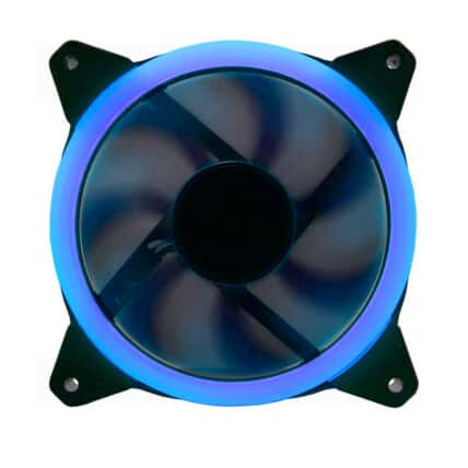 Cooler K-Mex 120mm Ring Led Azul - AF-Q1225A Atacado