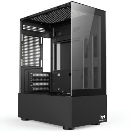 Gabinete Gamer Aquário Stellar Mini Metalred M8 sem Fans - PRETO Atacado