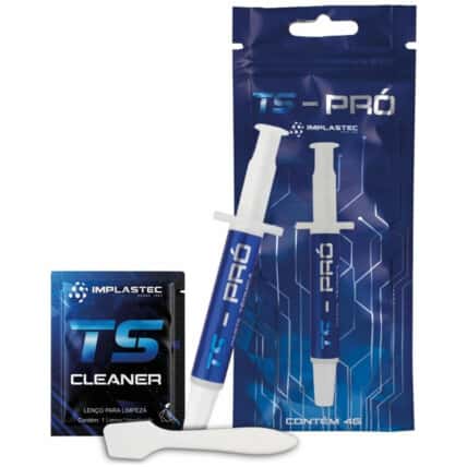Pasta Térmica TS PRO Cinza 4G Pouch IMPLASTEC - TS PRO 4G Atacado